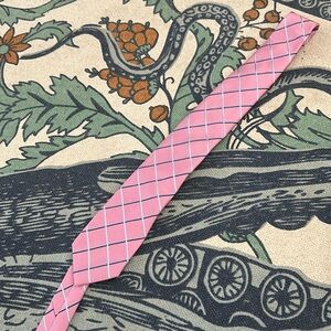 Club Room Pink Blue Striped Tie